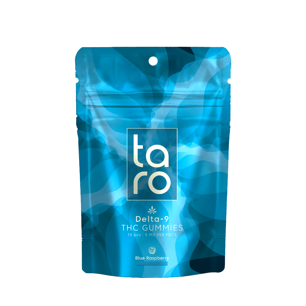 Blue Raspberry Vegan Gummies